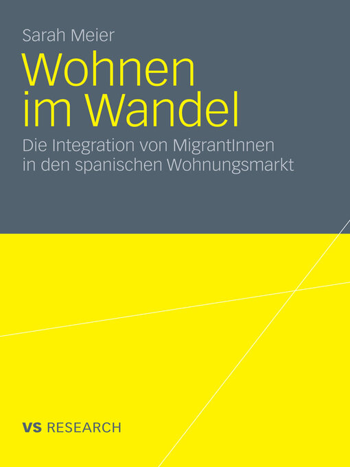 Title details for Wohnen im Wandel by Sarah Meier - Available